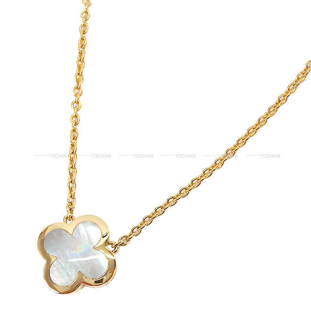 Van Cleef & Arpels necklace pure Alhambra Mother of Pearl/K18