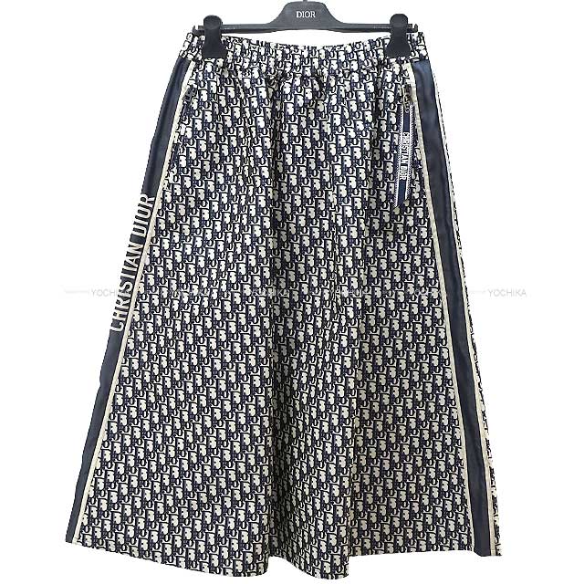 dior スコート　36 Christian Dior skirt Trotter Oblique Technical Taffeta Jacquard