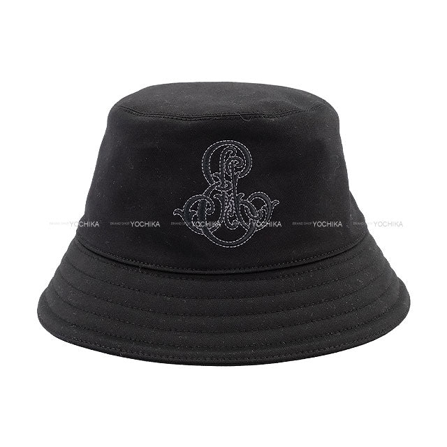 HERMES hat Bucket hat Harper Emil HERMES #57 Noir (Black  display picture 3