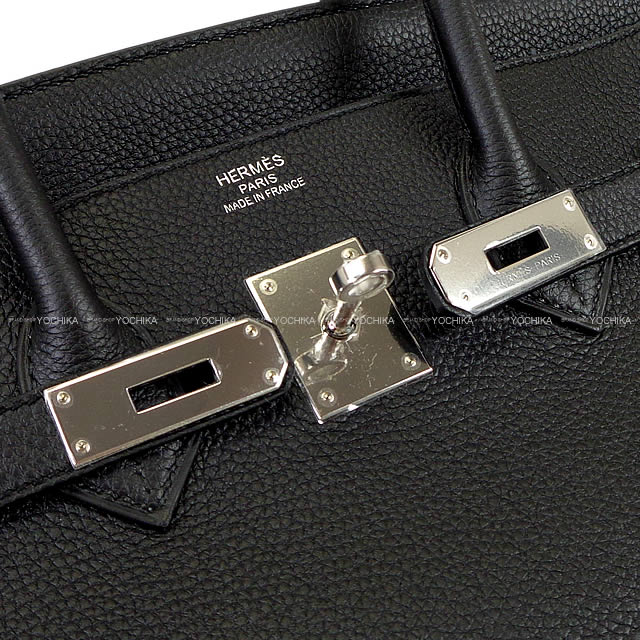 HERMES Handbag Birkin35 Noir (Black) Veau Togo Silver HW Stamp W[BRAND NEW][Authentic]