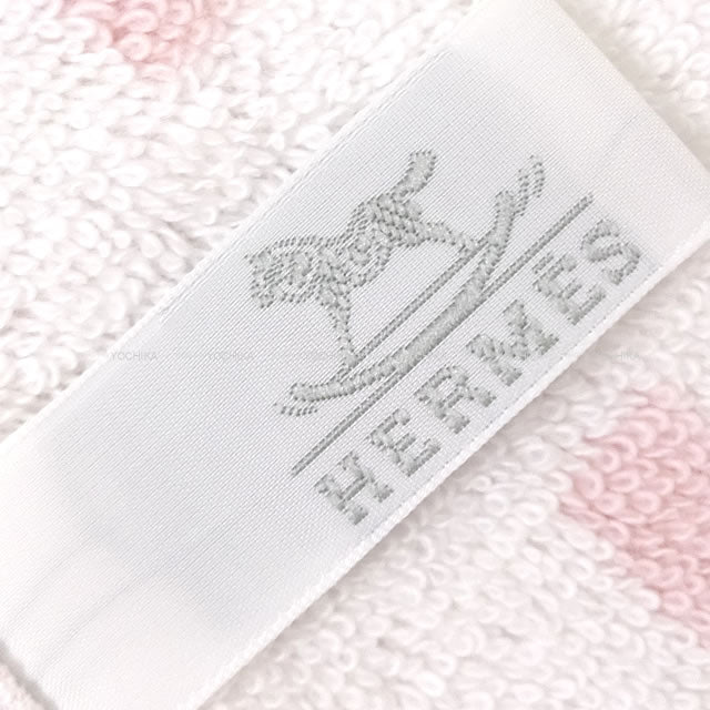 HERMES towel Hand Towel Avalon Samarcande Rose/Lilas Cotton100%[BRAND NEW][Authentic]