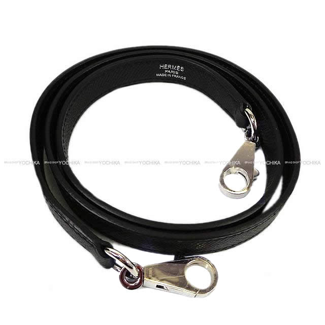 HERMES Shoulder bag Kelly28 Sellier Noir (Black) Veau Epsom Silver HW Stamp W[BRAND NEW][Authentic]