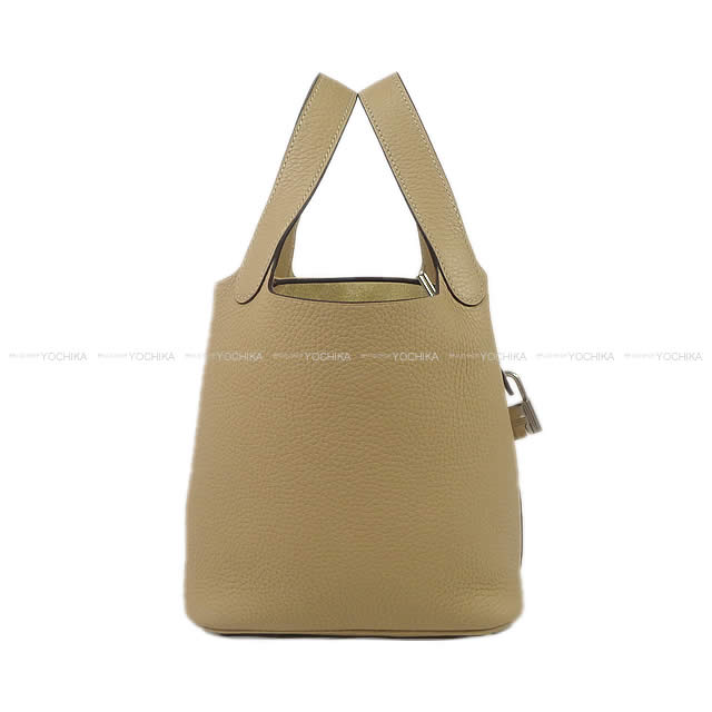 HERMES Handbag Picotin Lock 18 PM Trench Taurillon Clemence Silver HW Stamp K[BRAND NEW][Authentic]