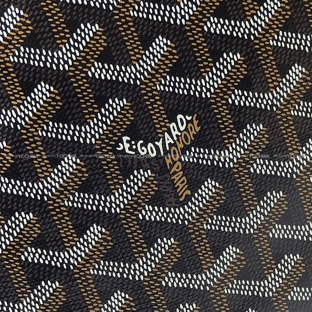 GOYARD tote bag SAINT LOUI PM Noir (Black) PVC coated canvas Calf Skin Silver HW[BRAND NEW][Authentic]
