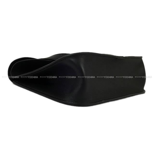 HERMES Shoulder bag Halzan mini Noir (Black) Veau Swift Silver HW Stamp W[BRAND NEW][Authentic]