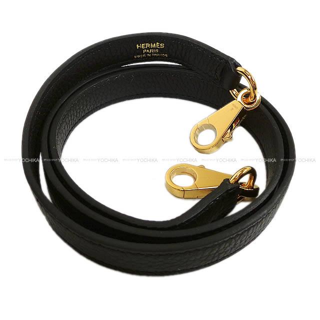 HERMES Shoulder bag Kelly25 Sellier Noir (Black) Veau Jonathan Gold HW Stamp W[BRAND NEW][Authentic]