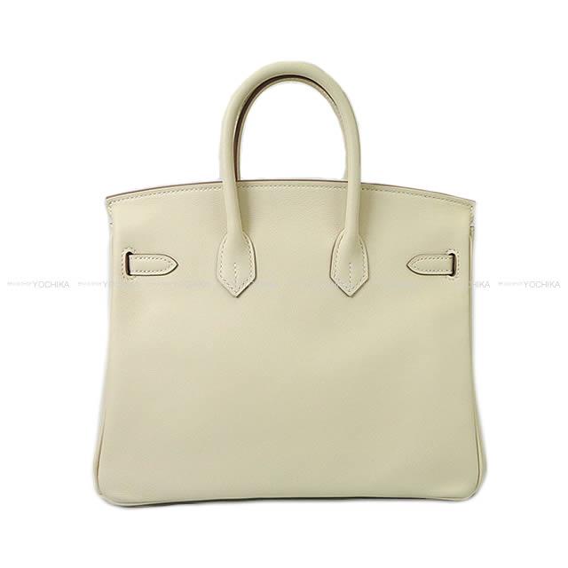 HERMES Handbag Birkin25 New Gris Perle Veau Swift Gold HW Stamp W[BRAND NEW][Authentic]