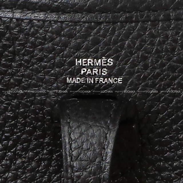 HERMES Shoulder bag Evelyne 16 TPM Noir (Black) Taurillon Clemence Silver HW Stamp W[BRAND NEW][Authentic]