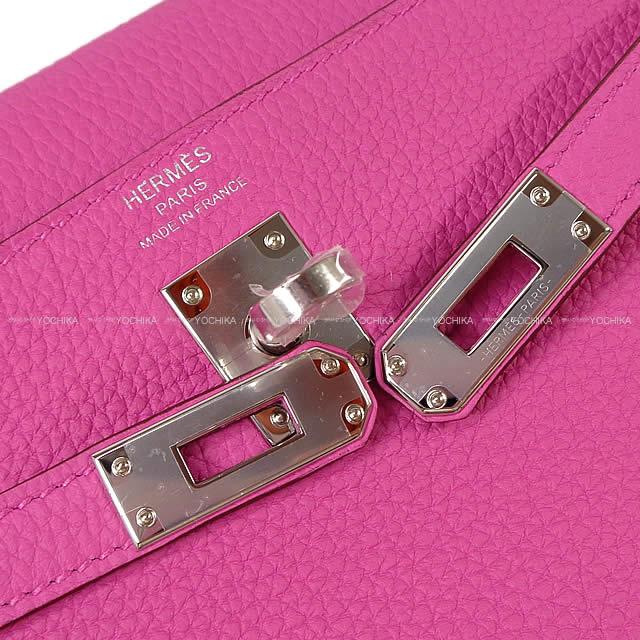 HERMES Shoulder bag Kelly25 Retourne Magnolia Veau Togo Silver HW Stamp C[EXCELLENT][Authentic]