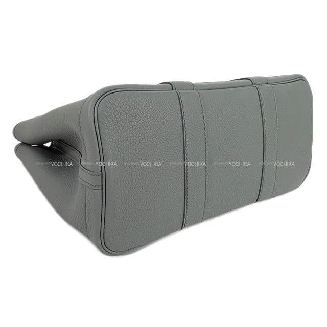 HERMES tote bag Garden Party 30 TPM Vert Amande Veau Negonda Silver HW Stamp K[BRAND NEW][Authentic]