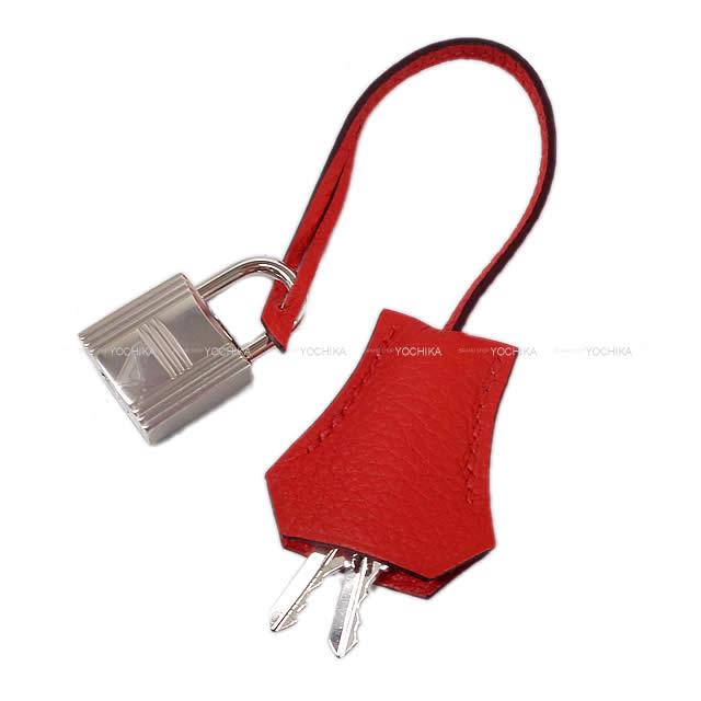 HERMES Handbag Birkin25Rouge de coeur Veau Togo Silver HW Stamp K[BRAND NEW][Authentic]