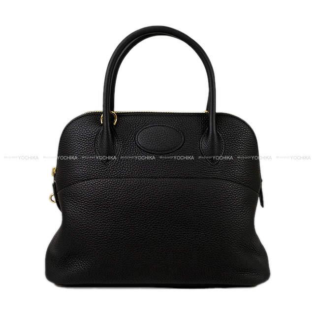 [Pre-loved] HERMES Shoulder bag Bolide31 Noir (Black) Epsom Souple Gold HW Stamp D[LIKE NEW][Authentic]