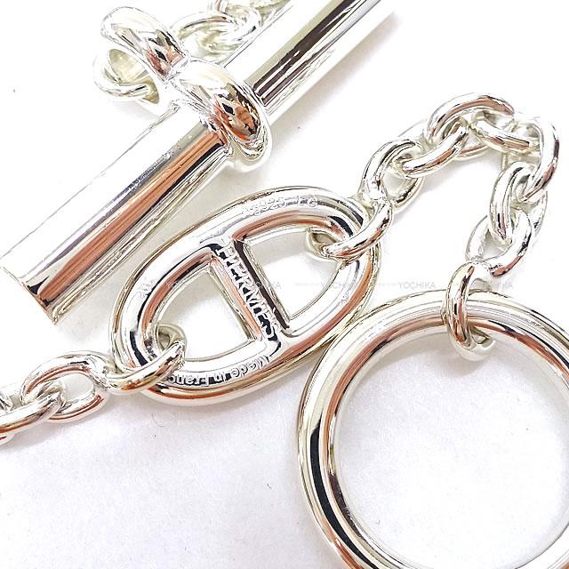 HERMES bracelet Chaine D'ancre Farandole #LG Silver Silver925 (SV925 Ag925)[EXCELLENT][Authentic]