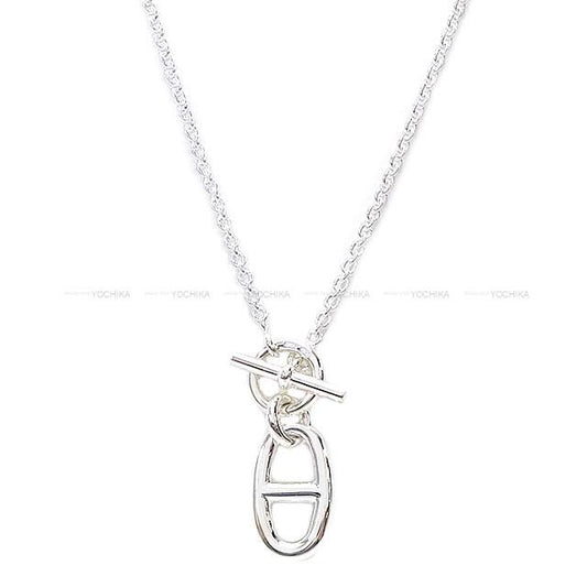 HERMES necklace pendant Amulet Chane d'ancre Silver Silver925 (SV925 Ag925)[BRAND NEW][Authentic]
