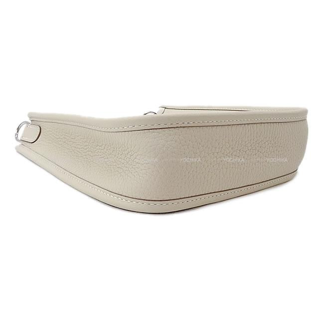 HERMES Shoulder bag Evelyne 16 TPM Amazon Craie/Blanc (White) Taurillon Clemence Silver HW Stamp W[BRAND NEW][Authentic]