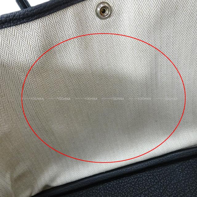 [Pre-loved] HERMES tote bag Garden Party 30 TPM Noir (Black) Veau Negonda Silver HW Stamp A[LIKE NEW][Authentic]