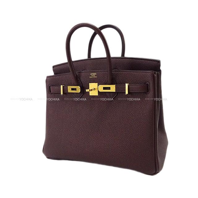 HERMES Handbag Birkin25 Rouge Sellier Veau Togo Gold HW Stamp B[BRAND NEW][Authentic]