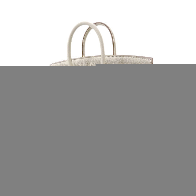 HERMES Handbag Birkin25 Craie Veau Togo Gold HW Stamp K[BRAND NEW][Authentic]