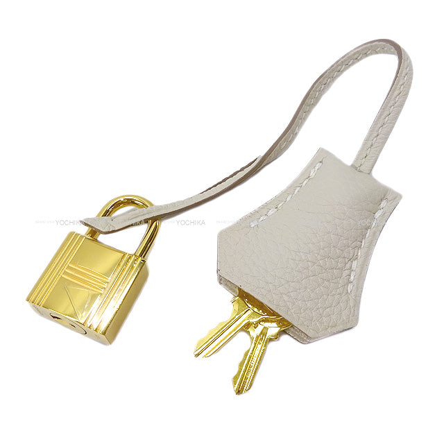 HERMES Handbag Birkin25 Craie Veau Togo Gold HW Stamp K[BRAND NEW][Authentic]