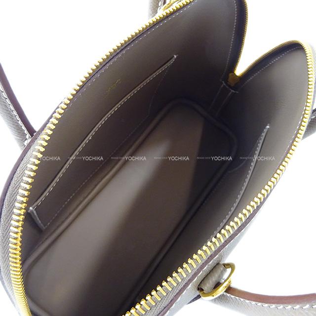 HERMES Shoulder bag Bolide1923 25 Etoupe Ever Grain Gold HW Stamp U[BRAND NEW][Authentic]