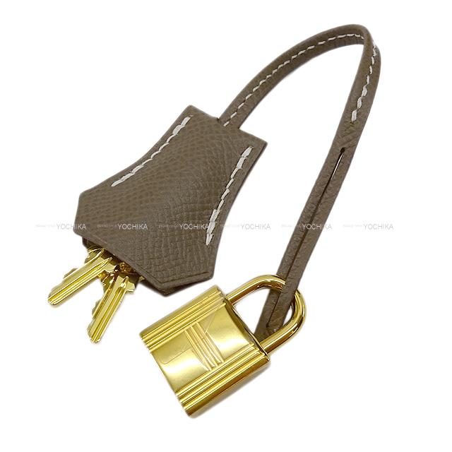 HERMES Shoulder bag Bolide1923 25 Etoupe Ever Grain Gold HW Stamp U[BRAND NEW][Authentic]