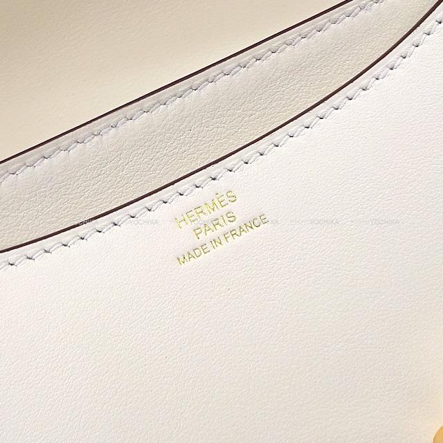 HERMES Shoulder bag Constance 3 18 Nata Evercalf Rose Gold HW Stamp Y[EXCELLENT][Authentic]