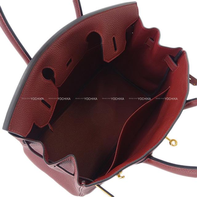 HERMES Handbag Birkin30 Rouge H Veau Togo Gold HW Stamp W[BRAND NEW][Authentic]