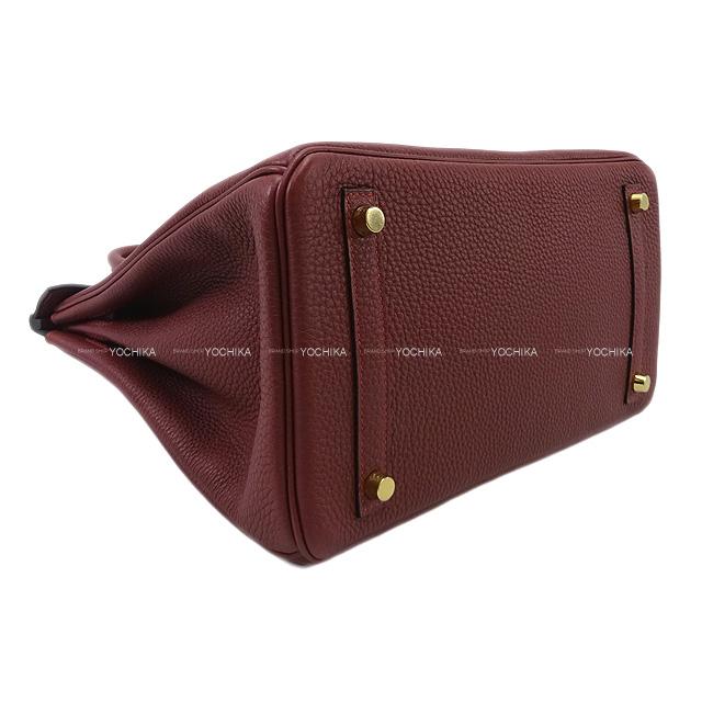 HERMES Handbag Birkin30 Rouge H Veau Togo Gold HW Stamp W[BRAND NEW][Authentic]