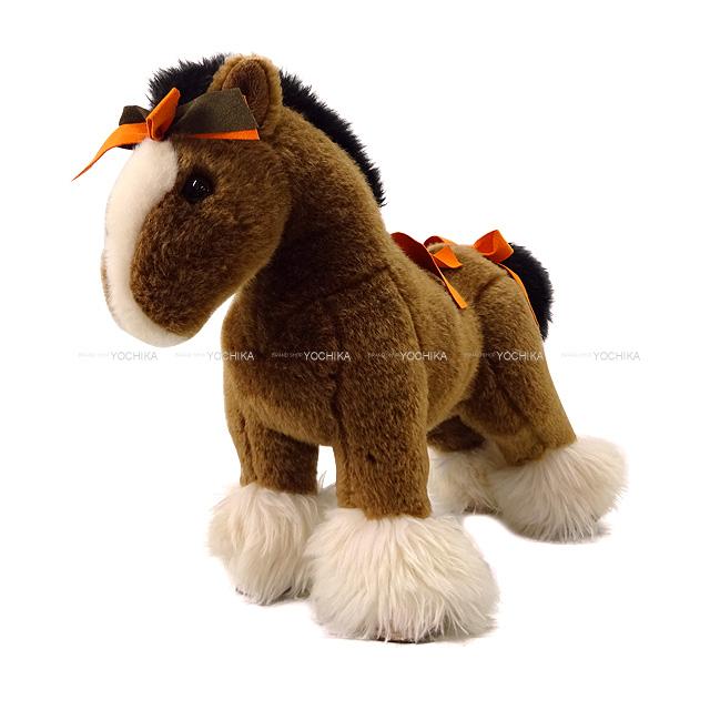 HERMES stuffed toy Hermy PPM horseNatural acrylic/polyester[BRAND NEW][Authentic]