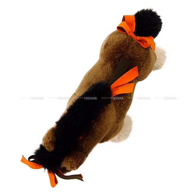 HERMES stuffed toy Hermy PPM horseNatural acrylic/polyester[BRAND NEW][Authentic]