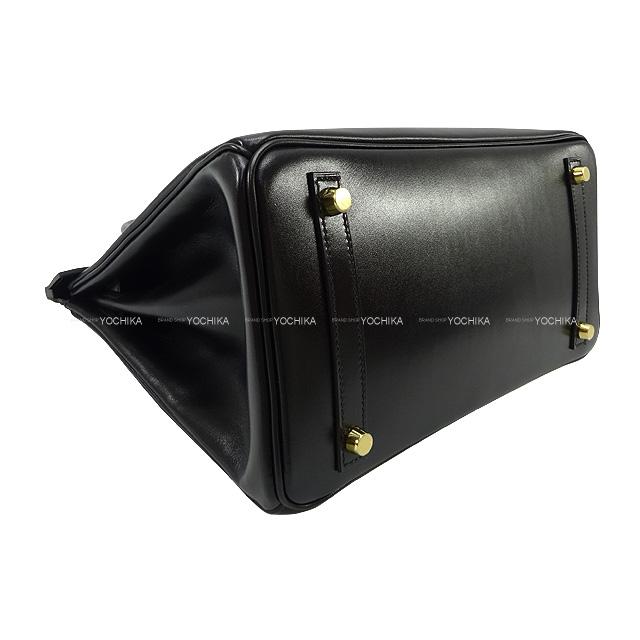 HERMES Handbag Birkin30 Noir (Black) Veau Sikkim Gold HW Stamp B[BRAND NEW][Authentic]