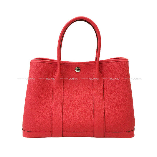 HERMES tote bag Garden Party 30 TPM Bougainvillier Veau Negonda Silver HW Stamp Ｗ[BRAND NEW][Authentic]