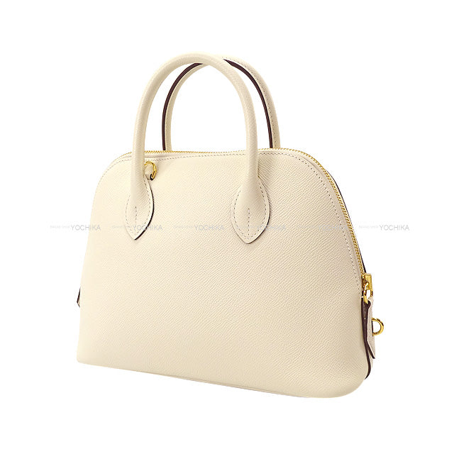 HERMES Shoulder bag Bolide1923 25 Nata Veau Epsom Gold HW Stamp B[BRAND NEW][Authentic]