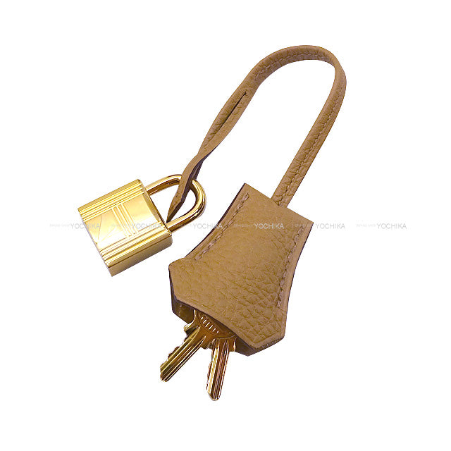 HERMES Handbag Birkin25 Biscuit Veau Togo Gold HW Stamp K[BRAND NEW][Authentic]
