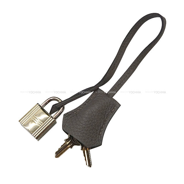 HERMES Handbag Birkin35 Etain Veau Togo Silver HW Stamp K[BRAND NEW][Authentic]