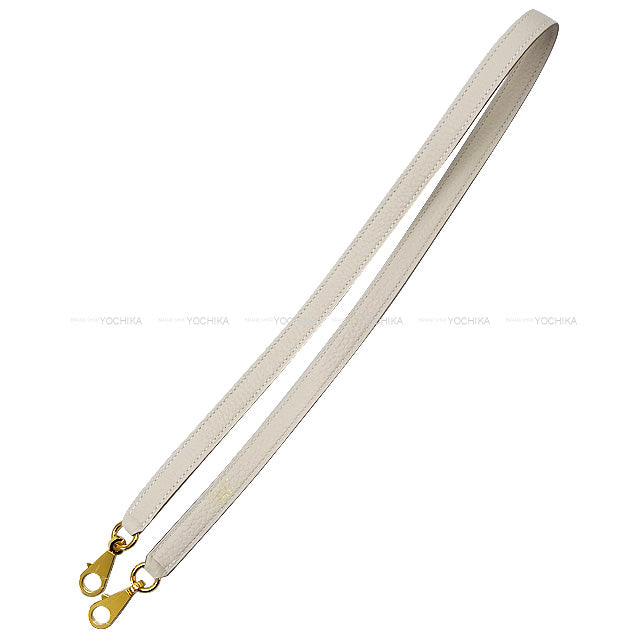 HERMES Shoulder bag Bolide31 Craie Taurillon Clemence Gold HW Stamp Z[EXCELLENT][Authentic]