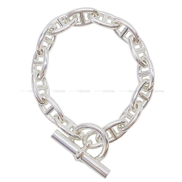 [Pre-loved] HERMES bracelet Chaine D'ancre GM 14 Links Silver Silver925 (SV925 Ag925)[LIKE NEW][Authentic]