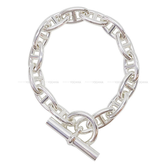 [Pre-loved] HERMES bracelet Chaine D'ancre GM 14 Links Silver Silver925 (SV925 Ag925)[LIKE NEW][Authentic]