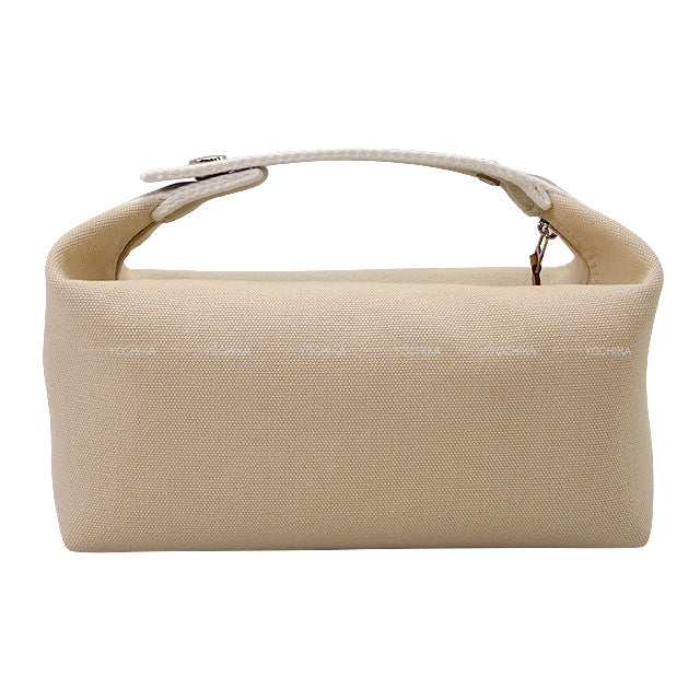 HERMES Handbag Bride a Brac PM Natural Toile H Silver HW[EXCELLENT][Authentic]