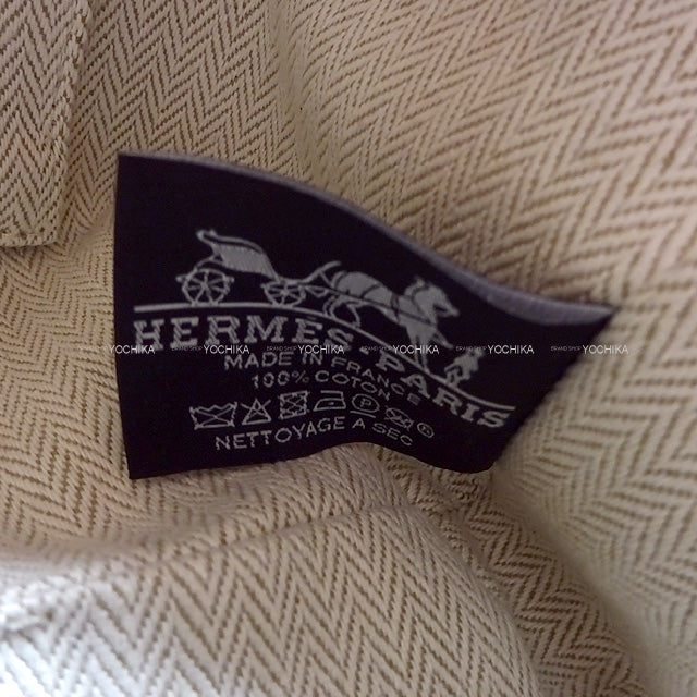 HERMES Pouch Bride a Brac PM Natural Toile H Silver HW[BRAND NEW][Authentic]