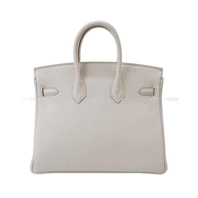 HERMES Handbag Birkin25 Beton Veau Togo Gold HW Stamp B[BRAND NEW][Authentic]