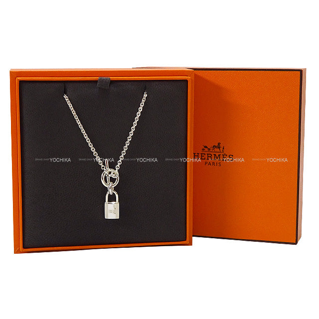 HERMES necklace Pendant Amulet Cadena Silver Silver925 (SV925 Ag925)[BRAND NEW][Authentic]
