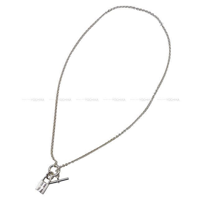HERMES necklace Pendant Amulet Cadena Silver Silver925 (SV925 Ag925)[BRAND NEW][Authentic]