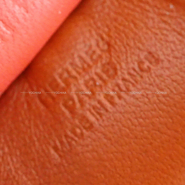 HERMES bag charm Rodeo PM Cornaline/Craie/Rose Texese Agneau Milo Stamp U[EXCELLENT][Authentic]