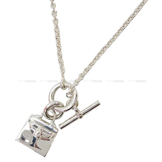 HERMES necklace Amulette Kelly Silver Silver925 (SV925 Ag925)[EXCELLENT][Authentic]