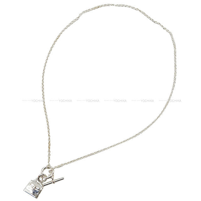 HERMES necklace Amulette Kelly Silver Silver925 (SV925 Ag925)[EXCELLENT][Authentic]