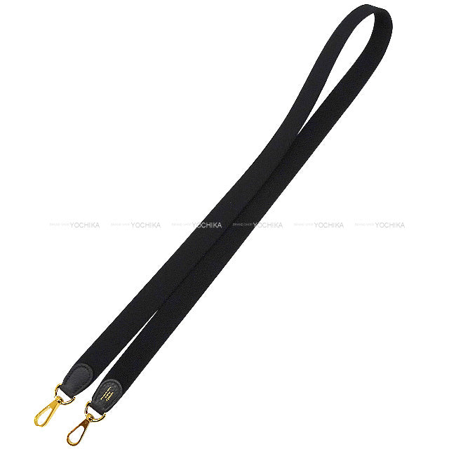 HERMES Shoulder bag Evelyne 16 TPM Noir (Black) Taurillon Clemence Gold HW Stamp Z[EXCELLENT][Authentic]