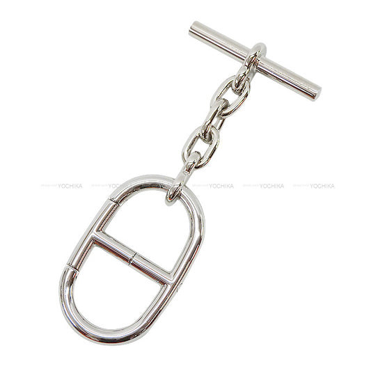 HERMES keyring(key holder) Metal Key Chain Chaine d’Ancre strap  Silver Silver HW[EXCELLENT][Authentic]