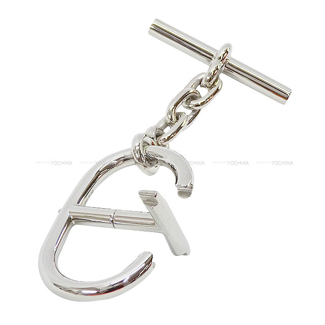 HERMES keyring(key holder) Metal Key Chain Chaine d’Ancre strap  Silver Silver HW[EXCELLENT][Authentic]