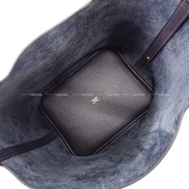 HERMES Handbag Picotin Lock 22 MM Caban Taurillon Clemence Gold HW Stamp K[BRAND NEW][Authentic]